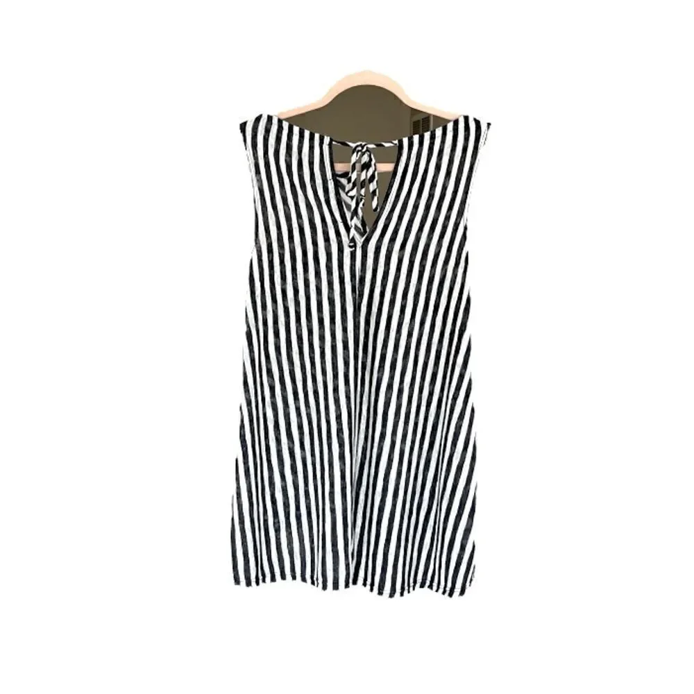 Coin 1804 Sheer Striped Beach Top (S)